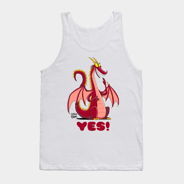 Hildegard says YES! Tank Top by Slack Wyrm